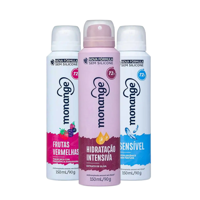 Monange Desodorante Aerossol Antitranspirante 150ml/90g